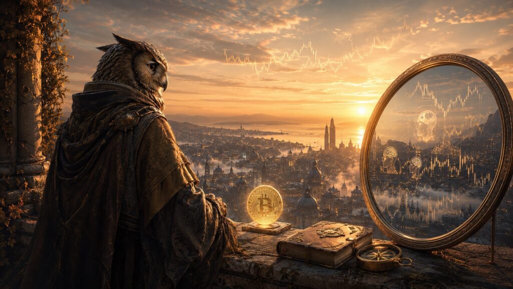 ビットコインと相場を通して人間観測をするオウリュウ